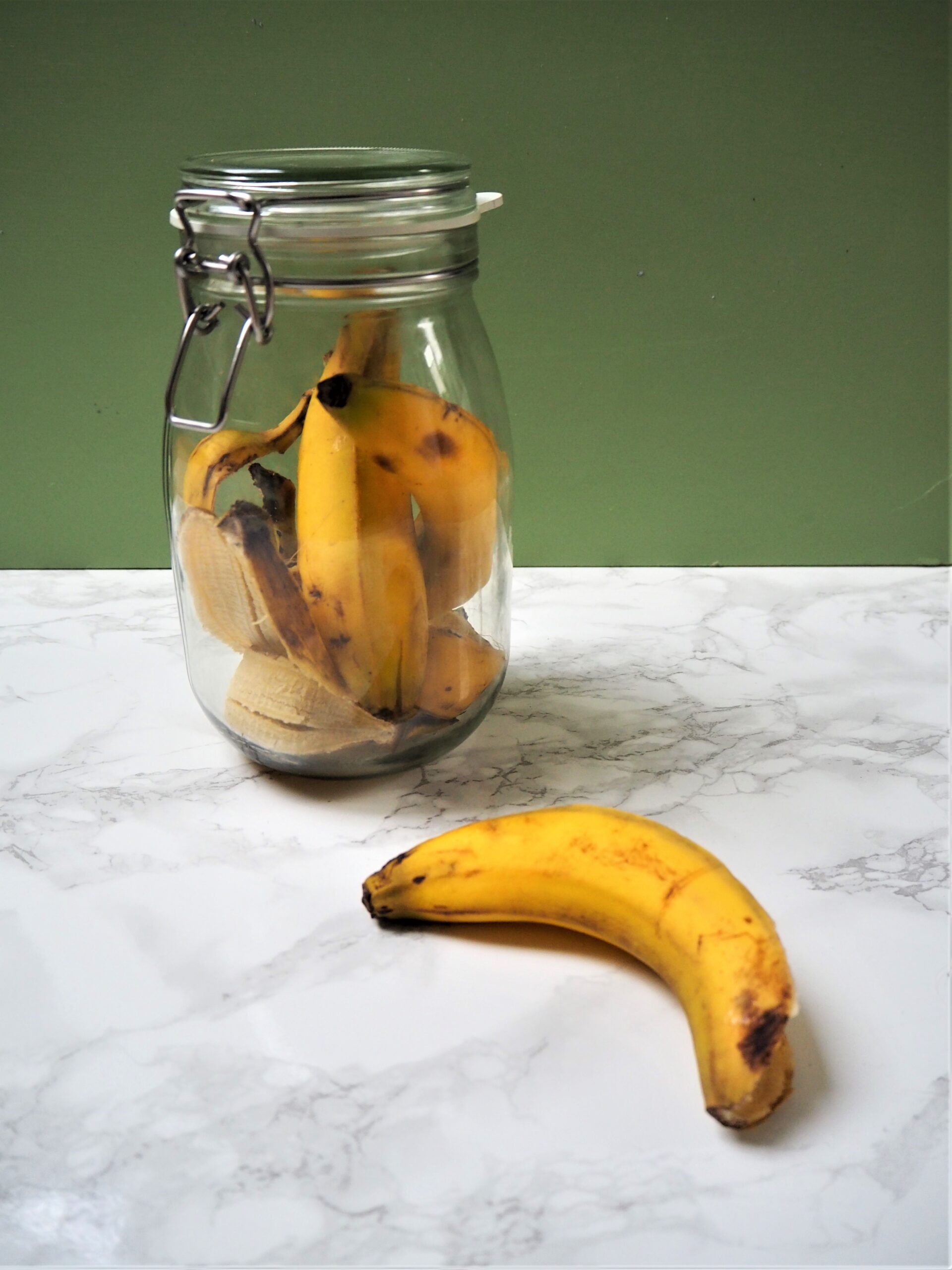 Bananskræller i glas
